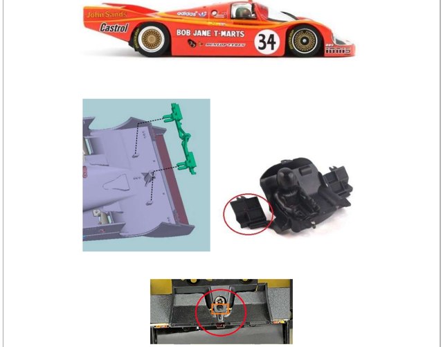Porsche 956/962 · modificaciones