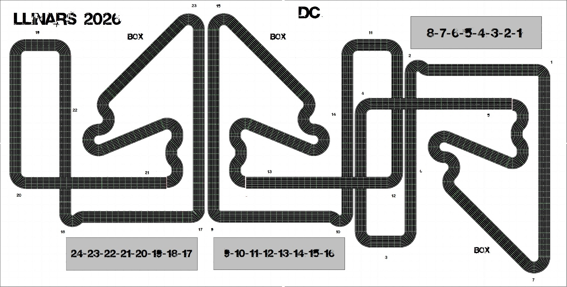 Plànol del circuit — 24 Hores Llinars del Vallès 2026